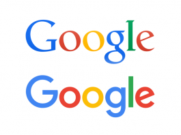 Google logo old and new